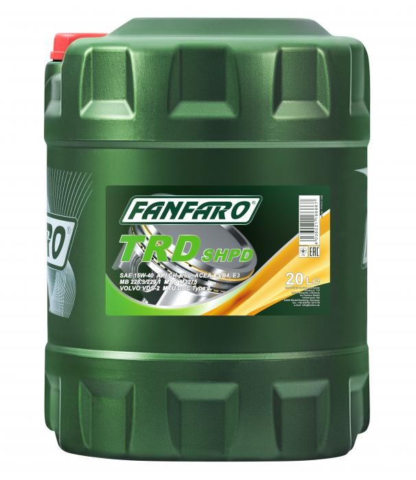 Масло моторное Fanfaro TRD 15w-40 20л диз