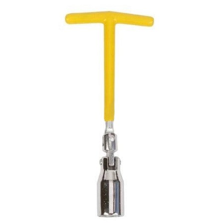 Ключ для свічок 21 мм Intertool Т-подібний з шарніром