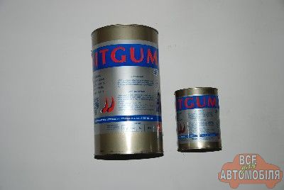 Мастика BITGUM протишумова бітумна 2.4 кг.