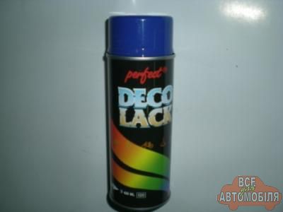 Фарба DECO LACK RAL5002 темно-синя в аерозолі 400мл.